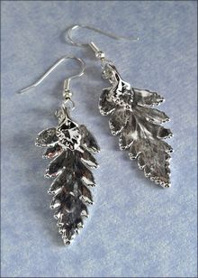Real Leaf Jewelry | Real Leaf Earring