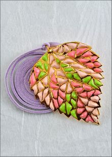 Hibiscus Leaf Jewelry | Hibiscus Leaf Pendant